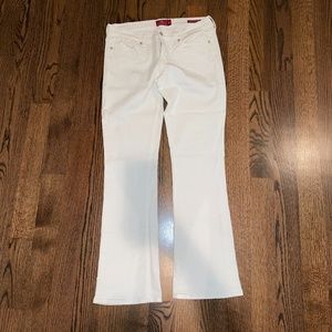 Lucky Brand White Bootcut Jeans
